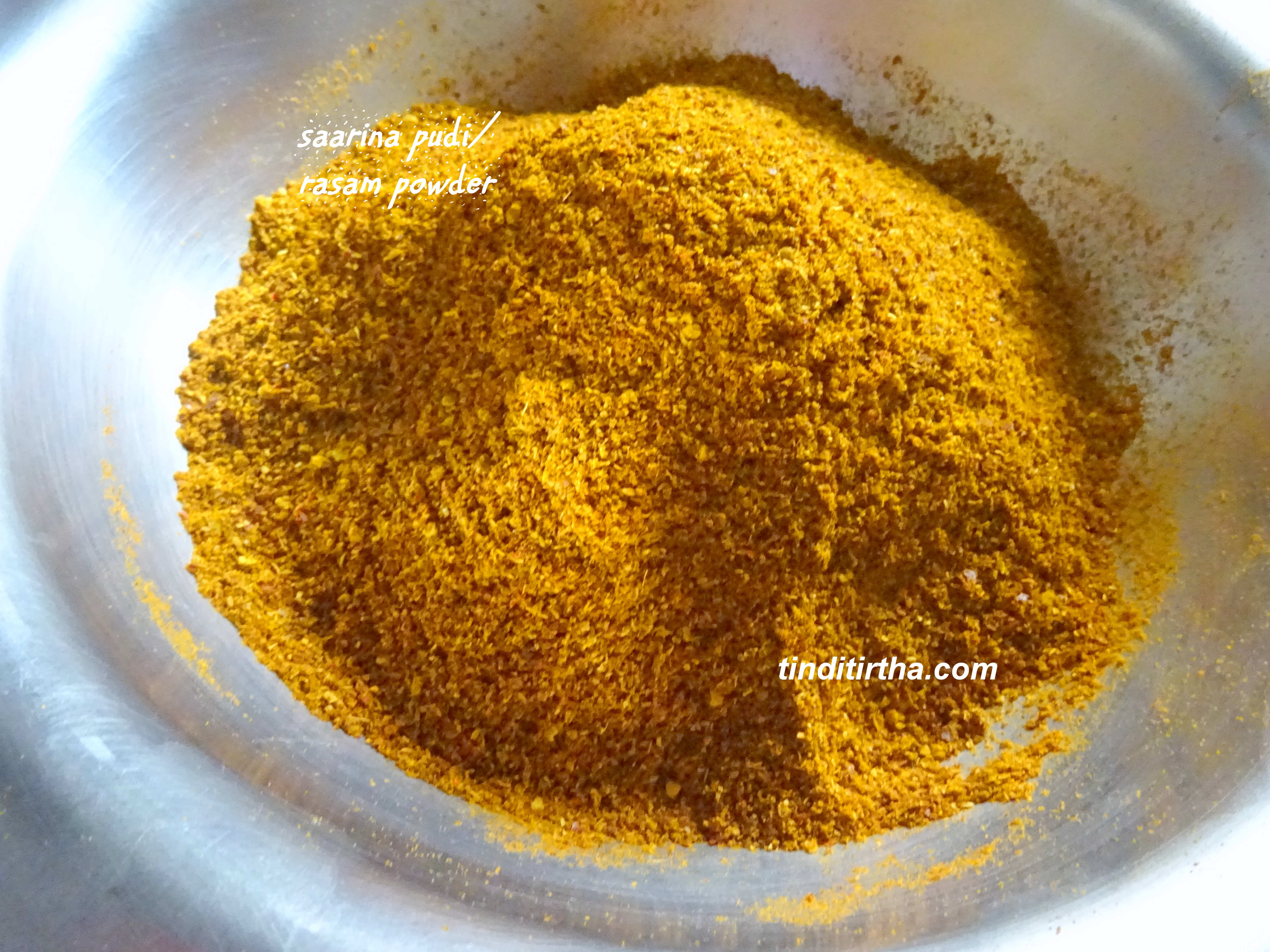 Home made tili saarina pudi| Rasam powder