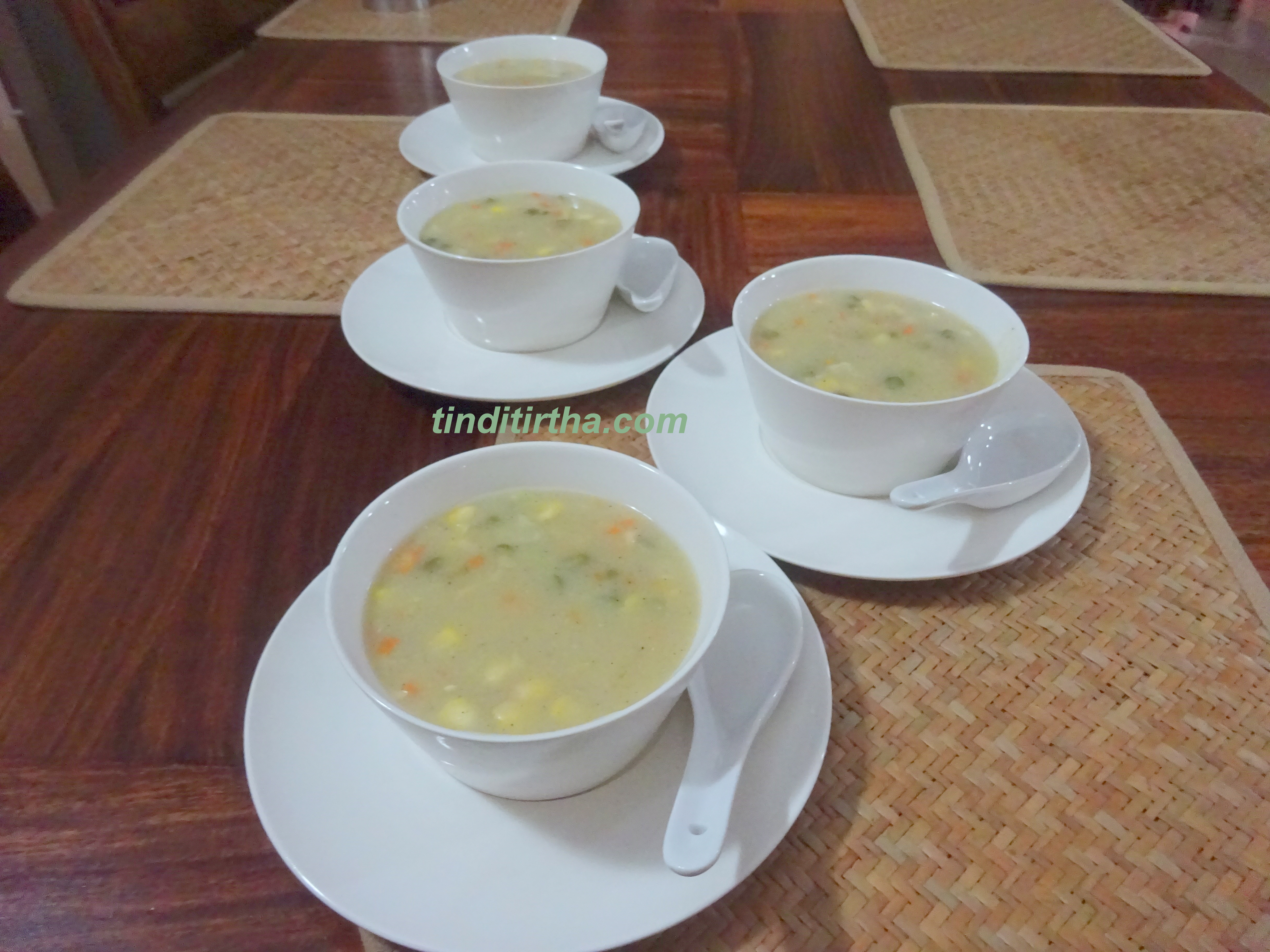 Corn soup| Sweet corn soup