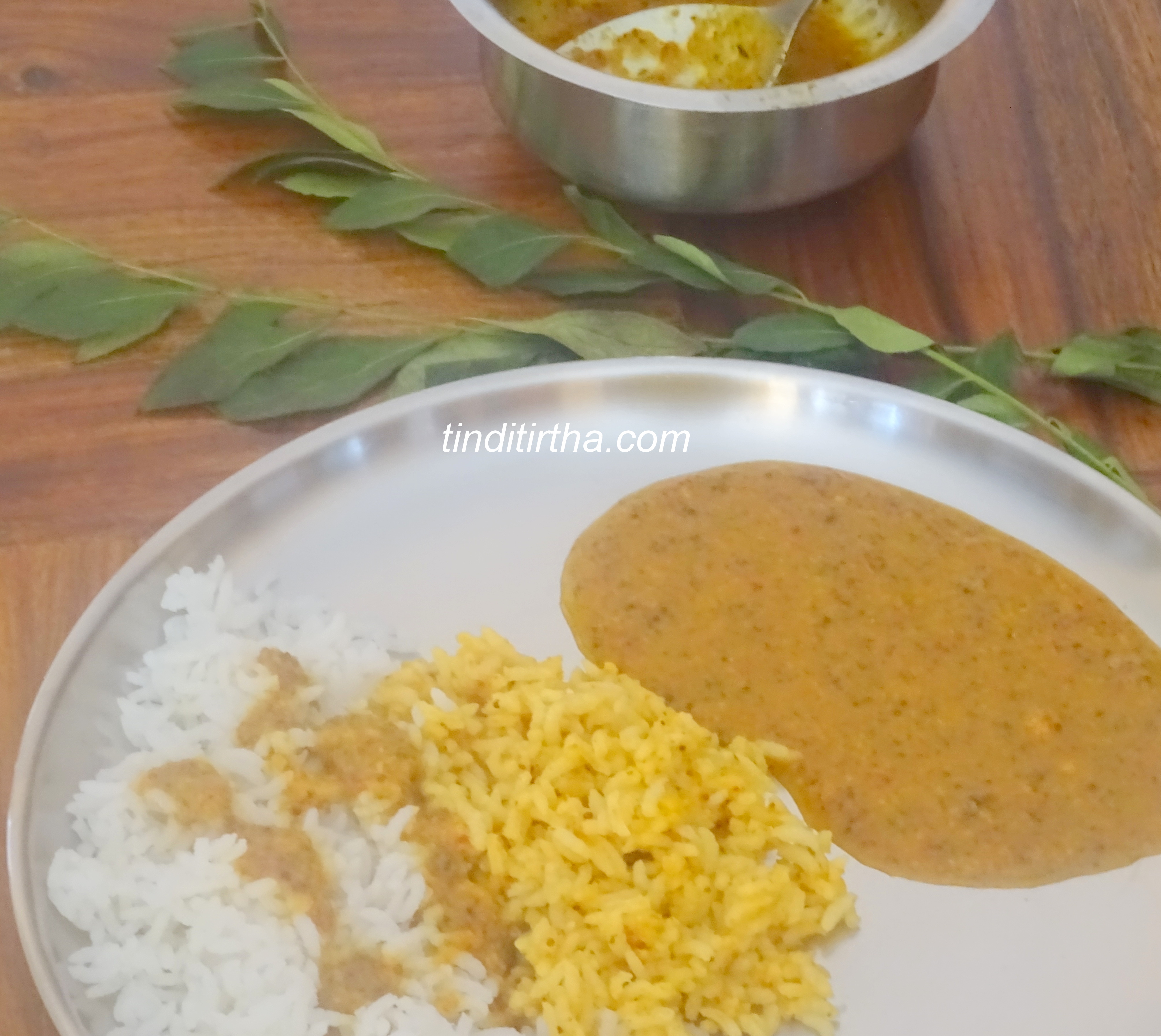 Curry leaves tangy curry| Karibevina gojju