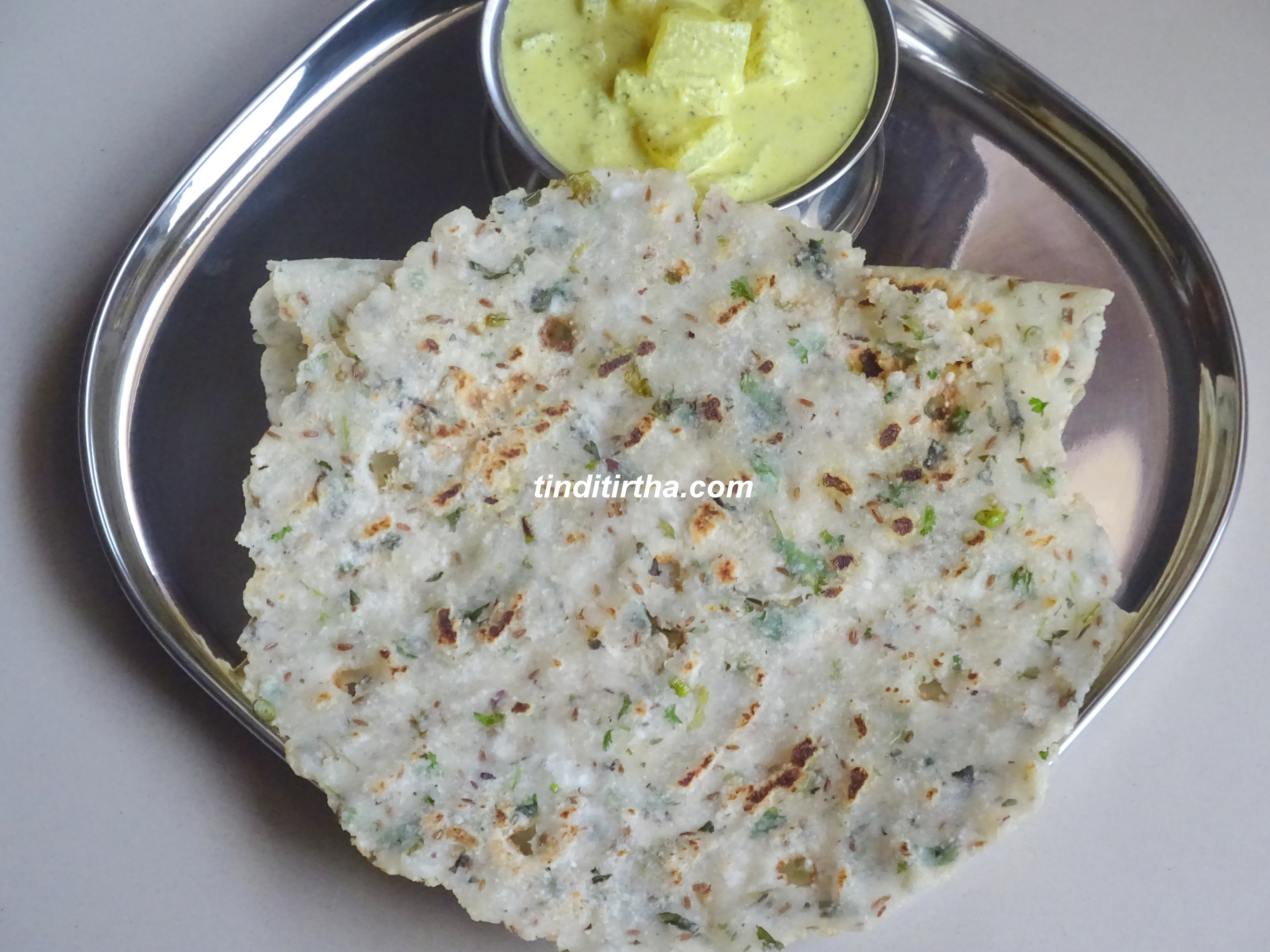 Sago flour rotti | Sabudana thalipeeth |