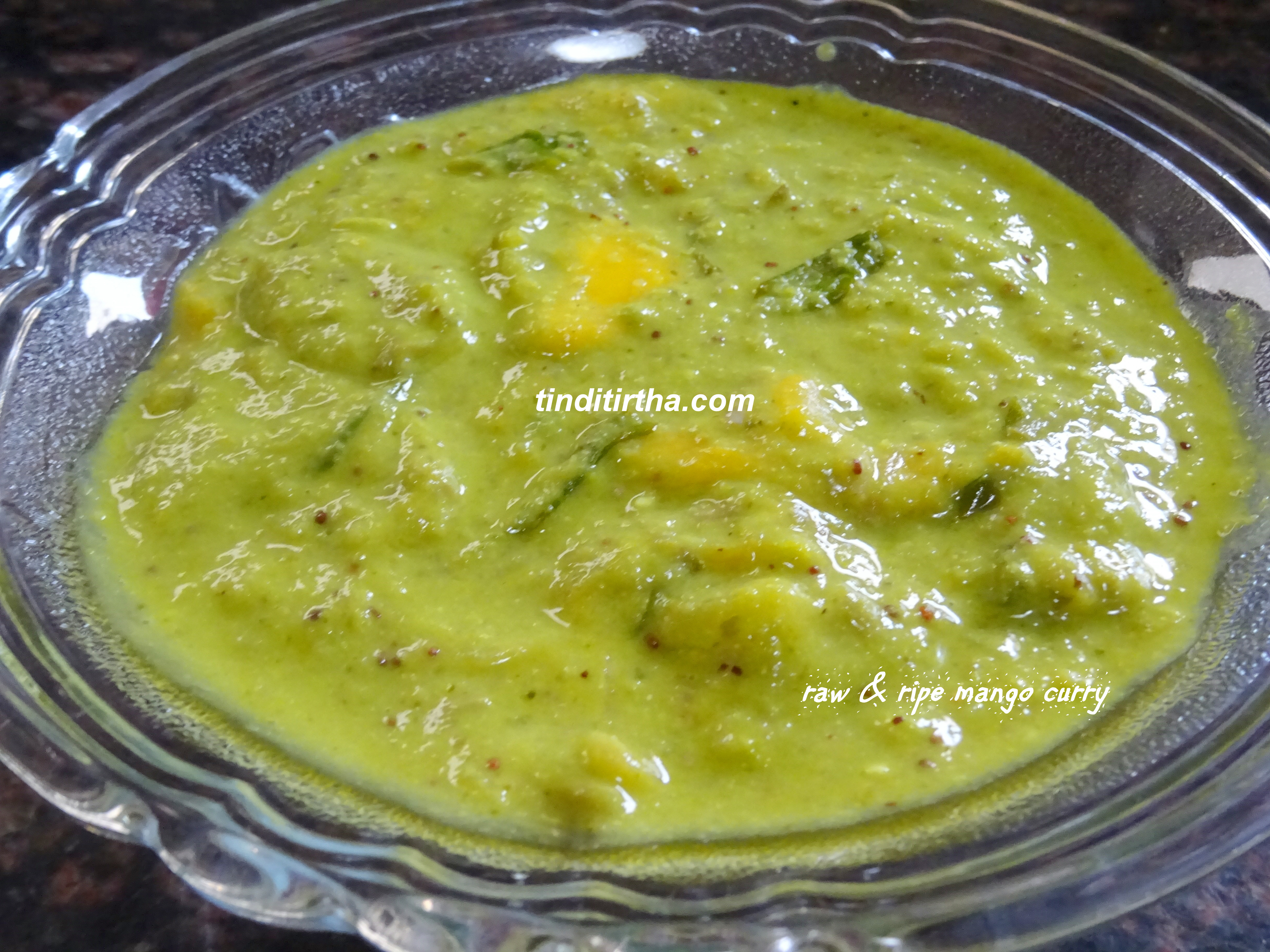 RAW&RIPE MANGO CURD CURRY/AAM KI KADI/MAAVINAKAYI/HANNU-MOSARU BAJJI