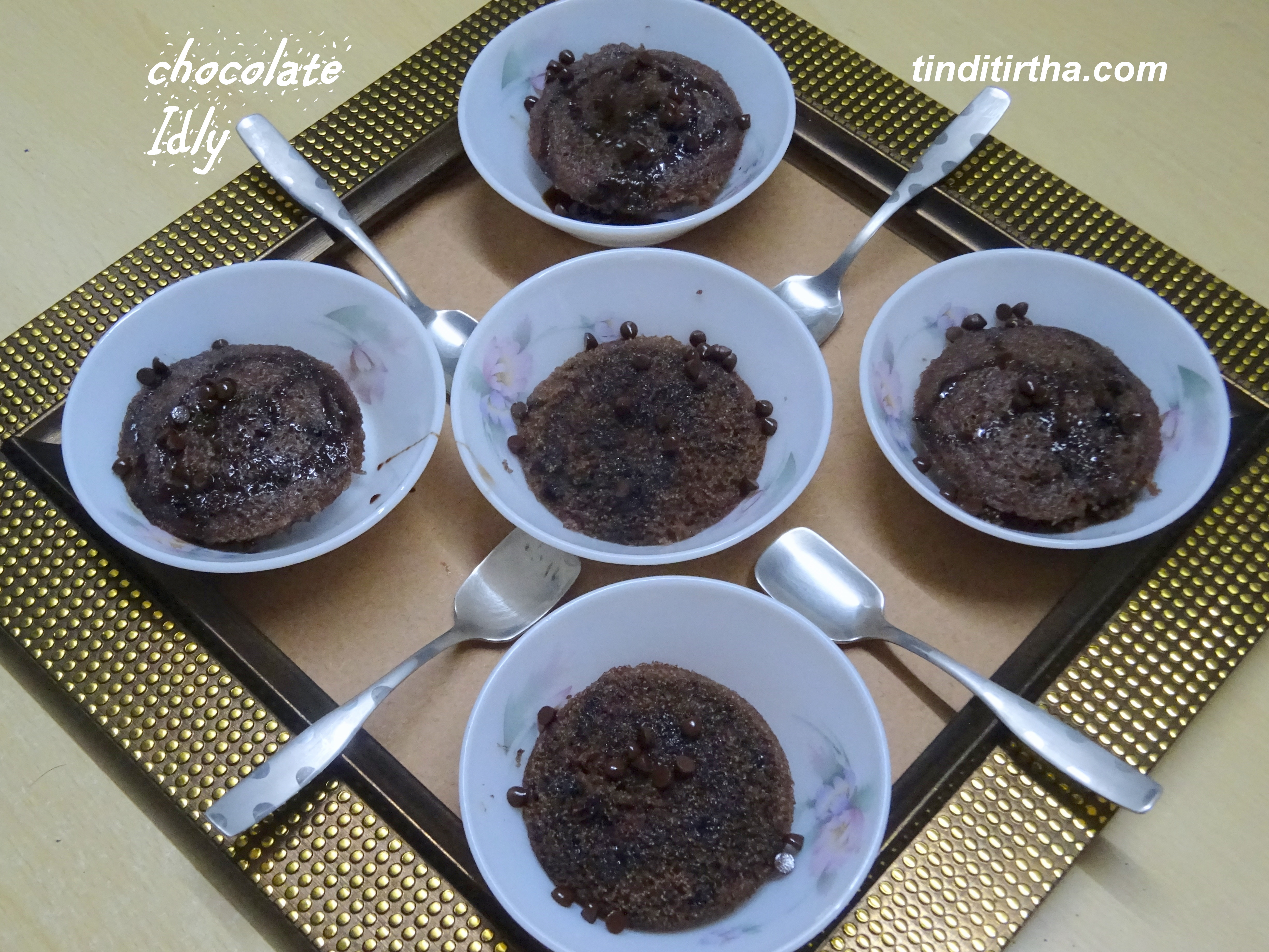 INSTANT CHOCOLATE IDLY….which can be prepared in minutes !