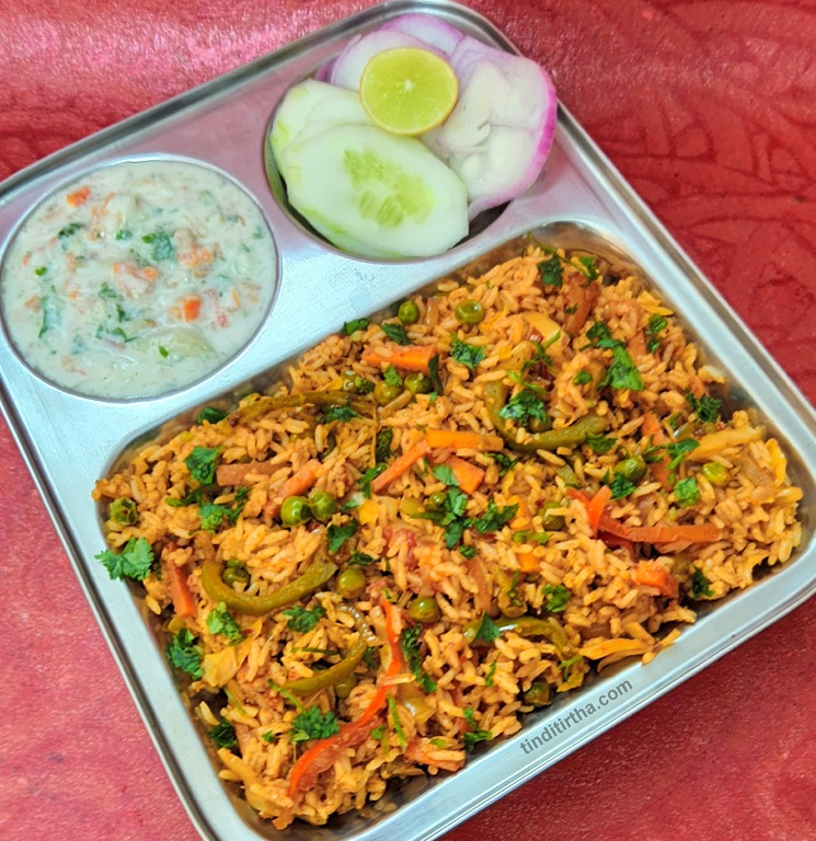 TAWA PULAO/ತವಾ ಪುಲಾವ್ …Mumbai special spicy rice